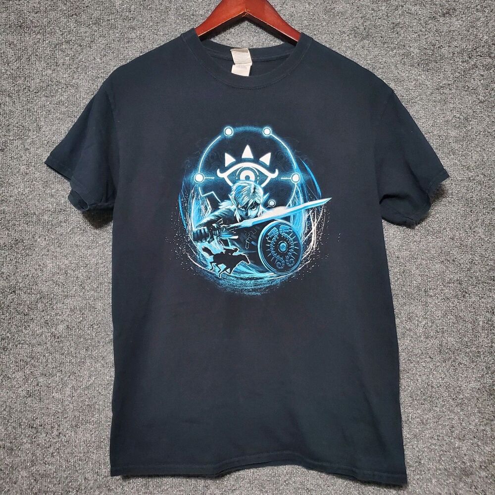 The Legend Of Zelda Breath Of The Wild Sheika Eye Shirt Mens Medium Graphic Tee